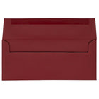 JAM Paper Enveloppes format invitation avec fermeture gommée, 4 1/8 x 9 1/2 po, rouge foncé, 100/pqt-Taille : Nº 10 (4 1/8 x 9 1/2 po)