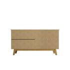 Manhattan Comfort - Buffet moderne mi-siècle Yonkers 160 cm (62,99 po) - Blanc-Garantie limitée du fabricant de 30 jours