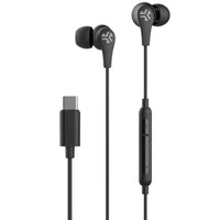 Jlab - Écouteurs filaires JBuds Pro USB-C - Noir-Qualité sonore haut de gamme avec haut-parleurs de 10 mm.