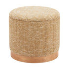 Zuo - Fije Pouf de rangement - Jaune ocre-6