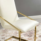 Modway - Pitch Performance Velvet Fauteuil à manger - Ivoire d’or-Revêtement en velours de performance