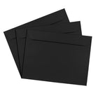 JAM Paper - Grandes enveloppes format livret à fermeture gommée, 9 x 12 po, noir, 100/bte-Ouverture de l'enveloppe : livret