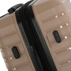 Air Canada - Jasper Valise Rigide Pivotante de 28 po - Champagne-L'intérieur entièrement doublé inclut un séparateur zippé, des sangles de compression, une poche en filet zippée, et 2 poches à chaussures