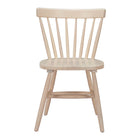 Zuo - Tyce Chaise de salle à manger - Naturel - Ensemble de 2-Bois blanchi à la chaux