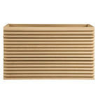 Modway - Render Support mural de 36" Armoire de toilette de salle de bain (lavabo non inclus) - Chêne-Vanité moderne du milieu du siècle