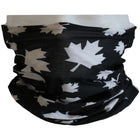 Cool Canuck - Chill Tube cache-cou rafraîchissant noir à motif Canada - paquet de 2-Lavage en machine sans adoucissant