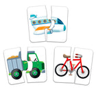 University Games - The Learning Journey My First: Things That Go - Casse-Tête De Transport Pour Tout-Petits - Casse-Tête De Préapprentissage Des Véhicules - Casse-Tête Intératif Sur Les Moyens De Transport-Introduit des compétences clés en résolution de problèmes