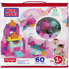Mega Bloks - Sac de construction - mallette d'assistance-Jeu d'apprentissage créatif Les tout-petits peuvent construire tout ce qu'ils imaginent et apprendre les couleurs