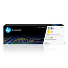 HP - Cartouche de toner LaserJet authentique 218X - Haut rendement - Jaune-Comptez sur une impression fiable de haute qualité et gagnez du temps en évitant les problèmes d’impression courants : le toner HP d’origine offre à votre bureau l’expérience d’impression essentielle à la productivité