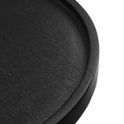 Modway - Chiro Bois rond Table d’appoint - Noir-7