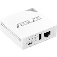 ASUS - Routeur de voyage sans fil double bande Wi-Fi 6 Gigabit AX1500 - Blanc-Connectivité trimodale pour les déplacements, le travail et la maison : partage de connexion mobile 4G/5G, point d'accès privé via Wi-Fi public (mode WISP) et mode routeur