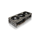 Sapphire - Carte graphique AMD Radeon RX 9060 XT - 16 Go GDDR6-La plaque arrière entièrement en aluminium offre une rigidité supplémentaire qui garantit que rien ne plie ni ne laisse la poussière à l’extérieur. Cela aide aussi à refroidir votre carte en augmentant la dissipation de la chaleur