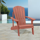 Backyard Lifestyles - Chaise Adirondack - Rouge-Design classique et confortable.