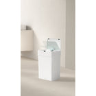 Elpheco - ensemble de poubelles à capteur PureSense-F - 2 pièces (9 L et 15 L) - blanc-Fonctionnement sans contact : les deux poubelles sont équipées de capteurs de mouvement avancés pour une utilisation entièrement mains libres