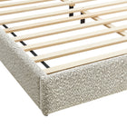 Modway - Seluna Boucle Lit plateforme Queen, Rock-Assemblée requise