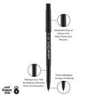 uni-ball – Stylos à bille roulante ONYX – 0,7 mm – noir – paquet de 12  -Pointe fine de 0,7 mm