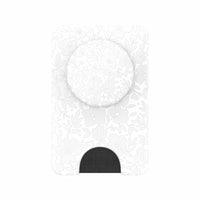 PopSockets - PopWallet+ pour MagSafe avec Anneau Adaptateur Magnétique - Blanc Fresh-Portefeuille magnétique, poignée de téléphone et support avec dessus interchangeable, incluant un anneau adaptateur pour rendre toute coque compatible