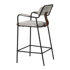 Zuo - Couva Tabouret de comptoir - Gris Tweed - Ensemble de 2-6