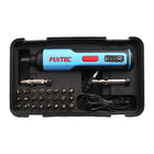 Fixtec - Kit de tournevis sans fil 4V lithium-ion & 26 pièces d'accessoires, USB-6