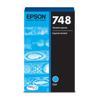 Epson - T748 Cartouche d'encre - Capacité standard - Cyan-Qualité photo supérieure à celle des photos de labo