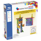 MAGNA-TILES - mircoMAGS Ensemble de construction magnétique de luxe de 70 pièces-Innover Avec Détermination: Les ensembles MAGNA-TILES sont aimés par les constructeurs âgés de 3-99 à 24 ans et conçus pour que les enfants puissent en profiter, sans instructions ni assistance adulte. Nous préconisons le jeu significatif, c'est-à-dire : Amusant, engageant, basé sur l'expérience, dirigé par l’enfant en développement.