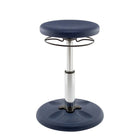 FDMT - Tabouret oscillant réglable Kore 35-48 cm - bleu foncé-Le siège Kore Wobble Chair est imprégné de Smart Plastic, un agent antimicrobien qui empêche la prolifération des germes sur la surface en plastique du siège.