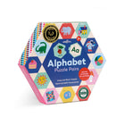 eeBoo - Paires de Puzzles Alphabet Hexagonaux-Les pièces de puzzle auto-correctrices en forme d'hexagone permettent aux enfants de tester et d'explorer leurs connaissances de l'alphabet et des sons représentés par ses lettres