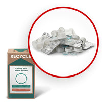 TerraCycle - Lentilles de contact et emballage - Zero Waste Box- Petite-Veuillez nous envoyer toute marque et prescription de lentilles de contact, film plastique, gousses et emballage en carton.