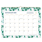 At A Glance - Calendrier mural standard 2026-2027 - 15 po H x 12 po l - Savannah Blooms - bilingue-Format des pages : 11 7/8 po H x 14 7/8 po l