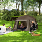Outsunny - Tente de camping gonflable-Fabriqué en taffetas 190T pour une résistance à l'eau de 3000 mm 
