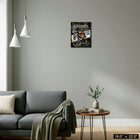 Frameworth - Sidney Crosby Penguins de Pittsburgh collage de carriere - impression encadree - 18 po l x 22 po H-Imprimee sur papier de haute qualite et encadree professionnellement et prete a exposer