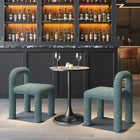 Zuo - Arum Chaise de salle à manger - Vert neige - Ensemble de 2-Supporte jusqu'à 225 lb