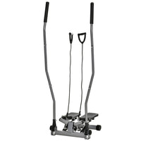 Soozier - Appareil d’exercice stepper à torsion avec poignées oscillantes-Deux cylindres de résistance hydraulique réglables offrent un mouvement de marche fluide 