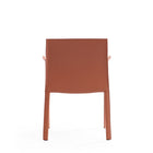 Manhattan Comfort - Lot de 2 fauteuils de salle à manger modernes Paris 55 cm, revêtement similicuir, coloris argile-Hauteur d’assise : 44 cm