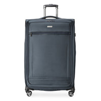 Ricardo Beverly Hills - Avalon Grande Valise de 28" - Bleu-Tissu extérieur et doublure intérieure 100 % rPET — Fabriqués à partir de bouteilles de plastique recyclées afin de contribuer à réduire les déchets environnementaux.