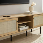 Modway - Cambria 60 po Meuble TV, Chêne-Construction en panneaux de particules
