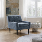 Zuo - Frankfurt Fauteuil avec accoudoirs - Gris-Supporte jusqu'à 285 lb