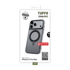 TUFF8 - Étui Glide360 Mag Noir Fumé iPhone 17 Pro Max-Conception innovante : un design résistant aux rayures activé par la chaleur et une couche antichoc permettent une résilience accrue