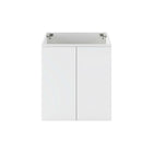 Modway - Bryn Support mural de 24" Vanité de salle de bain (lavabo non inclus) - Blanc-6