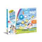 Crayola - Timbreur lumineux Bluey-Jouets bluey : les enfants peuvent donner vie à leurs personnages bluey préférés grâce à cet ensemble amusant et engageant