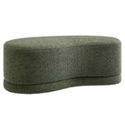 Modway - Nimbus 48" Rembourré Ottoman Bench - Sage-Rembourrage en chenille souple