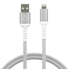 Dbramante1928 - Câble tressé de recharge USB-A vers Lightning - 4'-Câble tissé USB-A à Lightning (certifié MFi d'Apple) offrant une connexion rapide et fiable pour recharger et synchroniser vos appareils