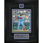 Vladimir Guerrero Jr. 8x10 with Pin and Plate Toronto Blue Jays Stance-V - Impression encadree - 16" x 20"-Qualité supérieure - 8x10 framed