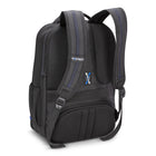 Nextech - Sac à dos de voyage avec compartiment pour ordinateur portable jusqu'à 16 po - 32 L, Noir -Le compartiment principal comprend des sangles d'arrimage, une poche humide zippée et une poche zippée en filet pour une organisation sécurisée