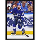 Nikita Kucherov 20x29 sur toile Lightning Action-H - Toile encadree - 31" x 22"-Impression sur toile de qualité supérieure avec bordures enveloppées