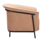 Zuo - Burry Fauteuil d’appoint - Tan-Garantie limitée de 3 ans