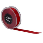 JAM Paper - Ruban de satin double face - 7/8" l x 25 m - Rouge-Taille : 0,875 po x 25 mètres