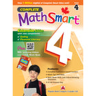 Popular Book Company - Complete MathSmart pour la 4e année - Édition étendue - Anglais-Des codes QR qui renvoient les élèves vers des vidéos éducatives en ligne 
