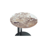Manhattan Comfort - Ensemble de 2 tables basses et d’appoint Alondra, style moderne et glamour, noir-9
