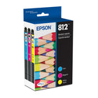 Epson - Cartouches d'encre T812 - Capacité standard - Cyan/Magenta/Jaune-Qualité photo supérieure à celle des photos de labo